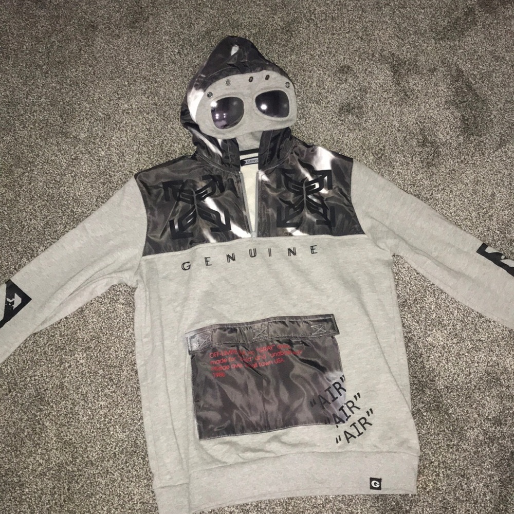 Grey hoodie